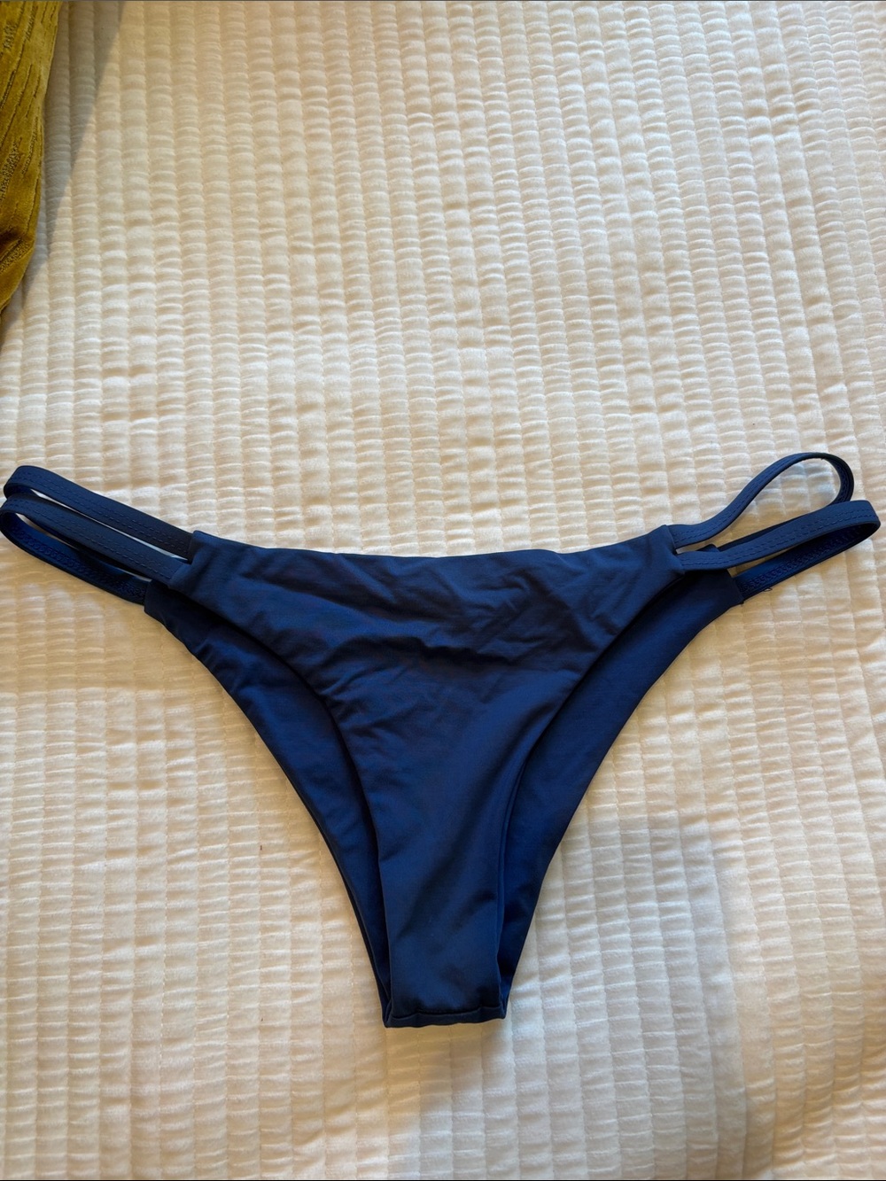 Tavik Navy Double-Strap Bikini Bottom